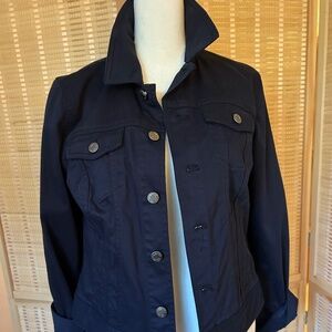 Talbots NWT size M navy jacket